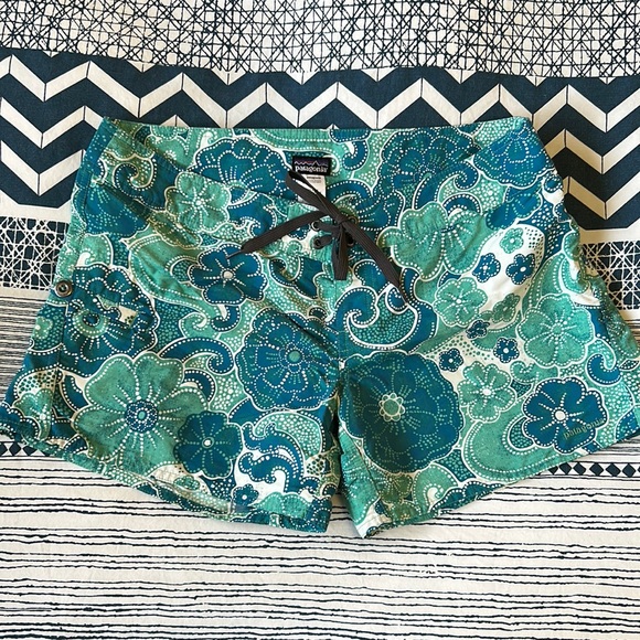 Patagonia Shorts Vintage Patagonia Floral Board Shorts Poshmark
